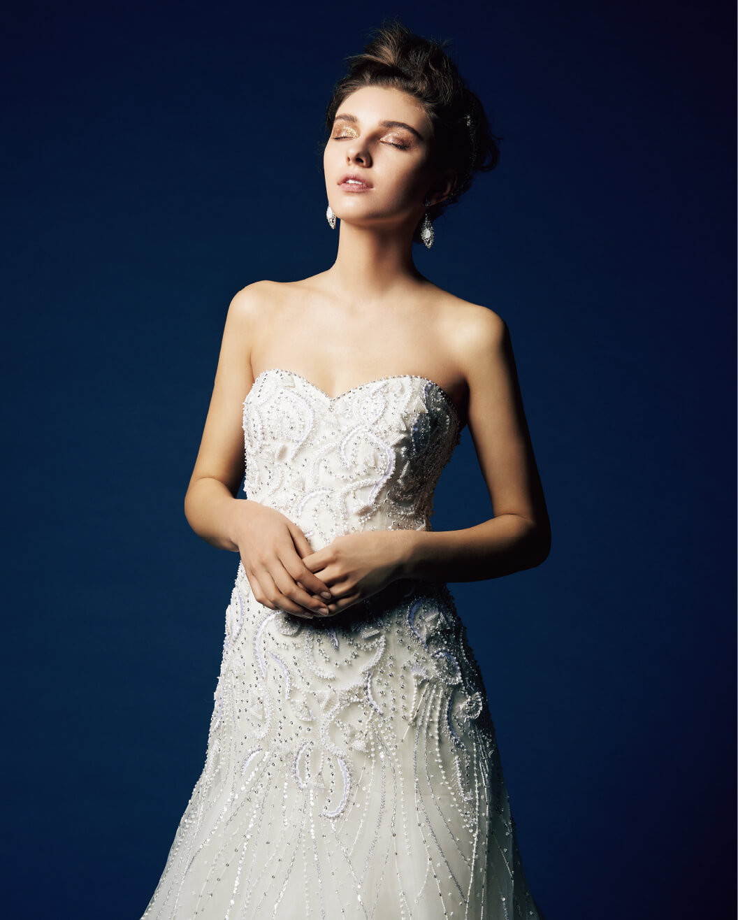 DRESS:03-20328 / HEADACCESSORY:05-8570 / EARRINGS:07-8706