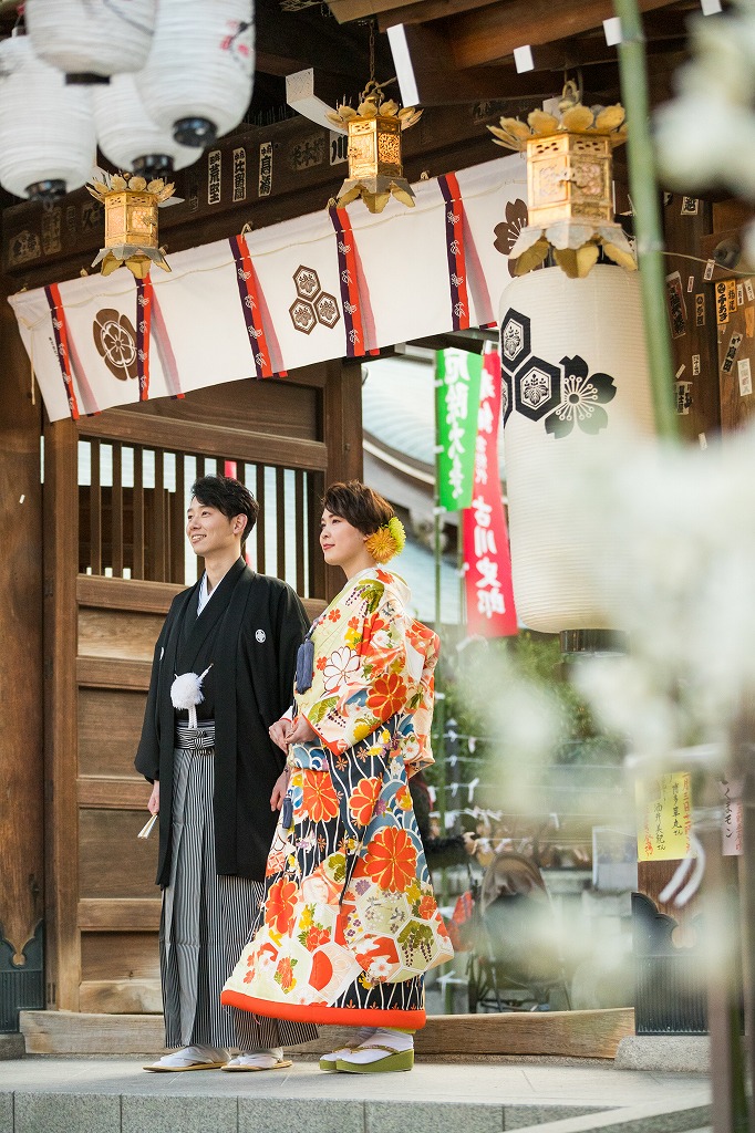 櫛田神社 福岡 の結婚式 神社挙式会場 Juno ジュノ ウェディングドレスレンタル
