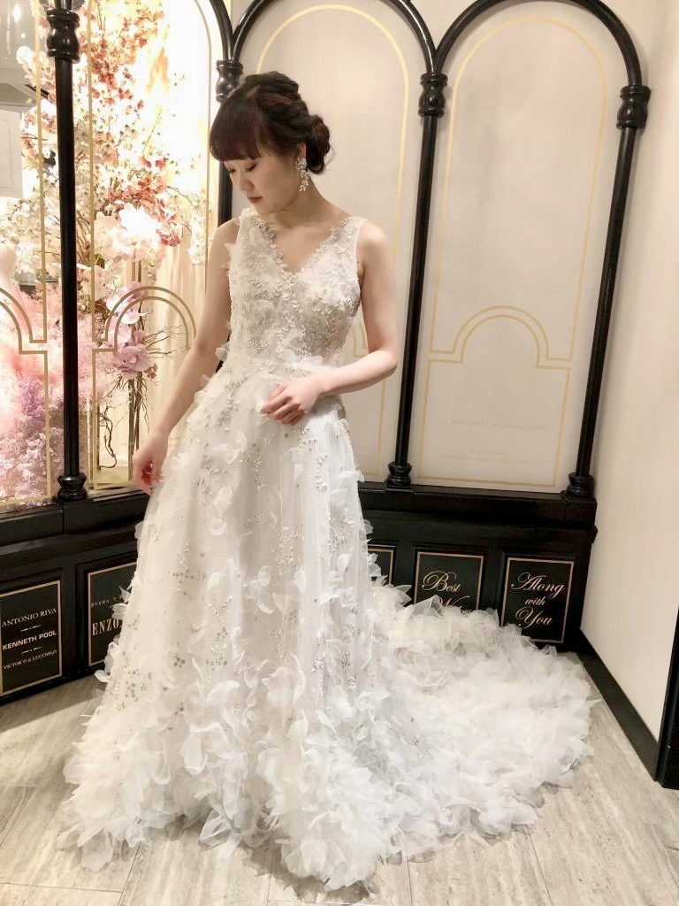 JUNO wedding dress bride bridal color Antonio Riva VERA WANG TREAT ジュノ　ドレス　ウエディング　ウェディング　カラードレス　アントニオ　リーヴァ　ヴェラ　アントニオ　リーヴァ　MARCHESA　マルケーザ　マルケッサ