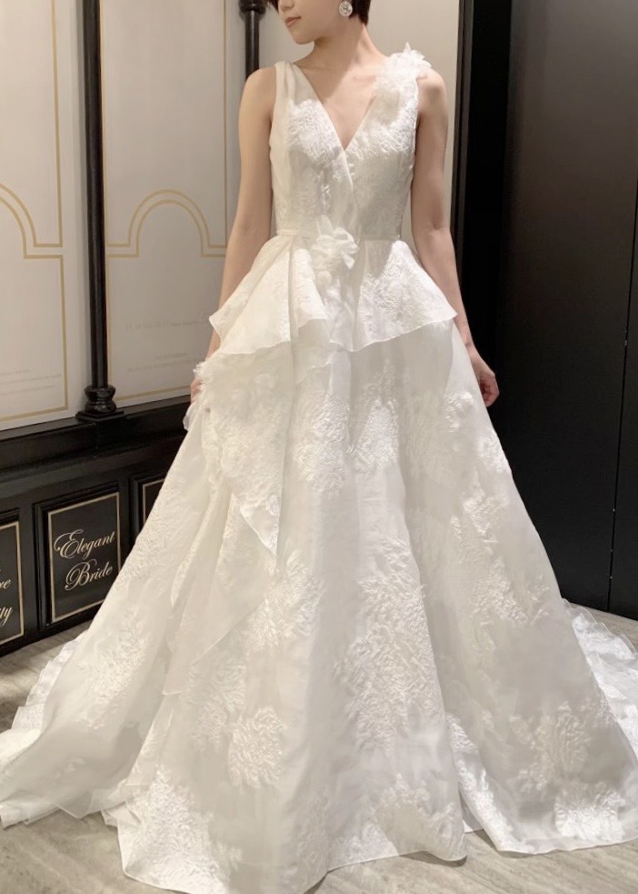 MARCHESA マルケーザ　JUNO ジュノ　Wedding Dress Color ウエディングドレス　カラードレス　ウエディング　ウェディング　ドレス