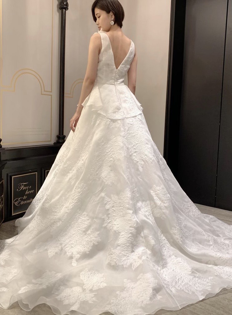 MARCHESA マルケーザ　JUNO ジュノ　Wedding Dress Color ウエディングドレス　カラードレス　ウエディング　ウェディング　ドレス