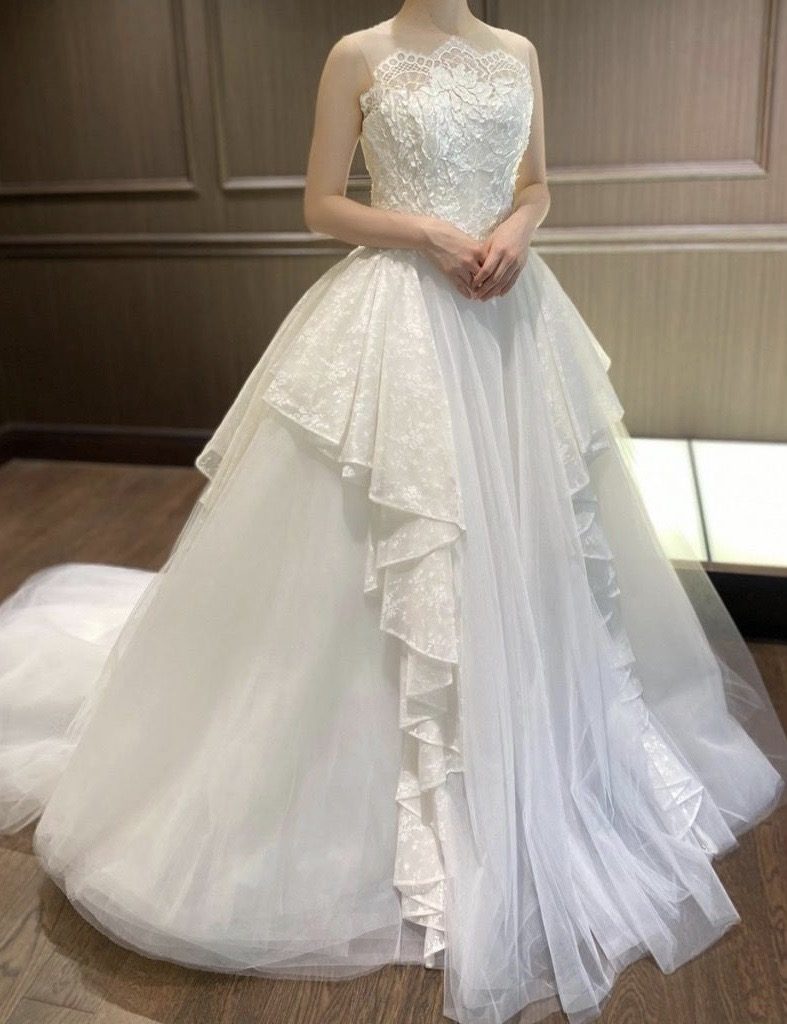 JUNO　ジュノ　ウエディング　ドレス　ウェディング　Wedding dress Color INES DI SANTO イネス ディ サント