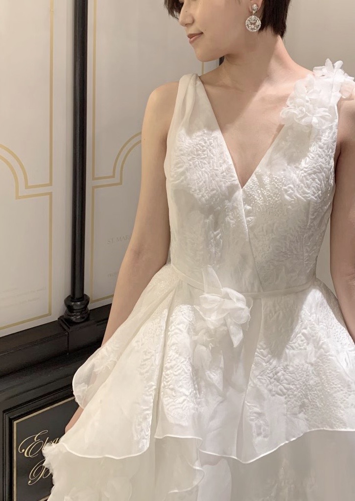 MARCHESA マルケーザ　JUNO ジュノ　Wedding Dress Color ウエディングドレス　カラードレス　ウエディング　ウェディング　ドレス