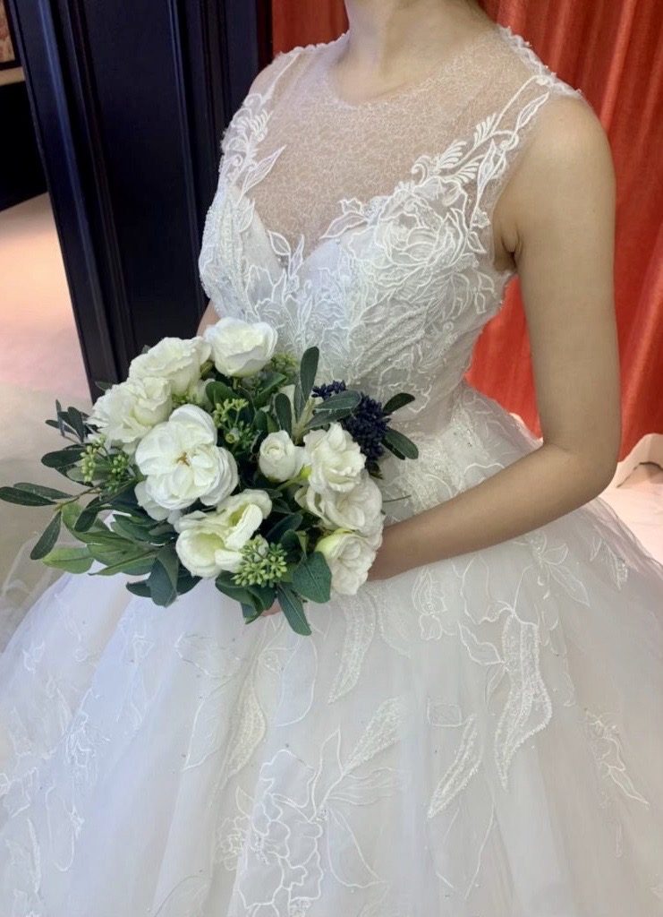 JUNO　ジュノ　ウエディング　ドレス　ウェディング　Wedding dress Color INES DI SANTO　イネス　ディ　サント