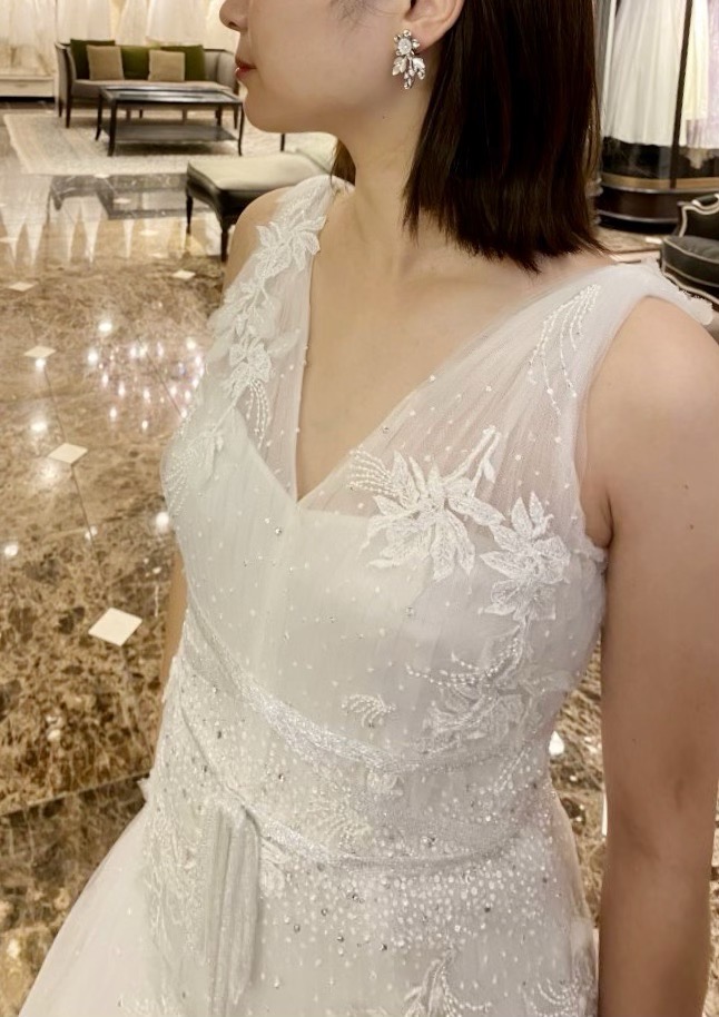 JUNO　ジュノ　ウエディング　ドレス　ウェディング　Wedding dress Color　MARCHESA マルケーザ