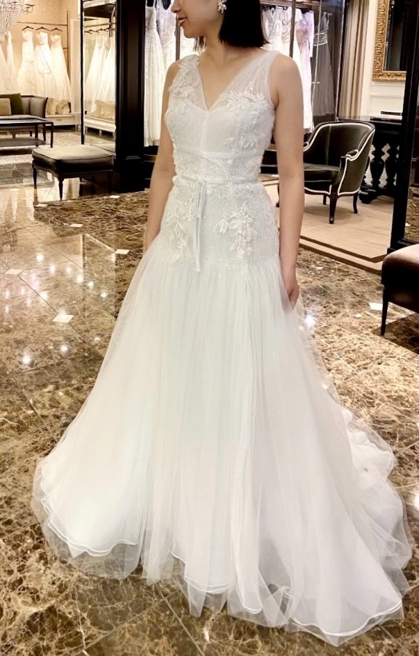 JUNO　ジュノ　ウエディング　ドレス　ウェディング　Wedding dress Color　MARCHESA マルケーザ