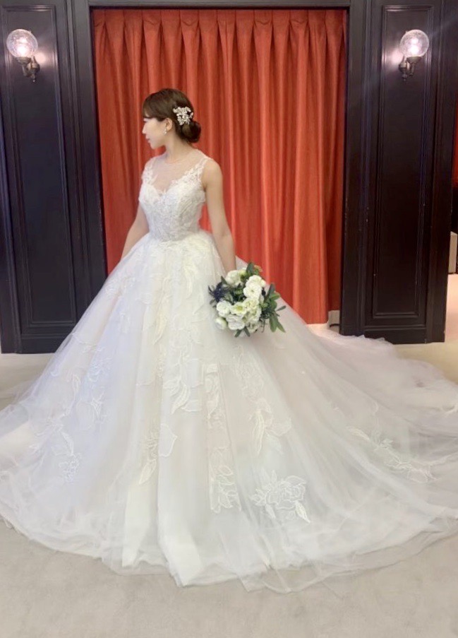 JUNO　ジュノ　ウエディング　ドレス　ウェディング　Wedding dress Color INES DI SANTO　イネス　ディ　サント