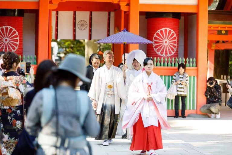 住吉神社（福岡）の結婚式 神社挙式会場 JUNO（ジュノ） ウェディングドレスレンタル