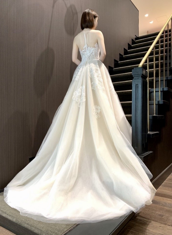 JUNO　ジュノ　ウエディング　ドレス　ウェディング　Wedding dress Color INES DI SANTO　イネス　ディ　サント