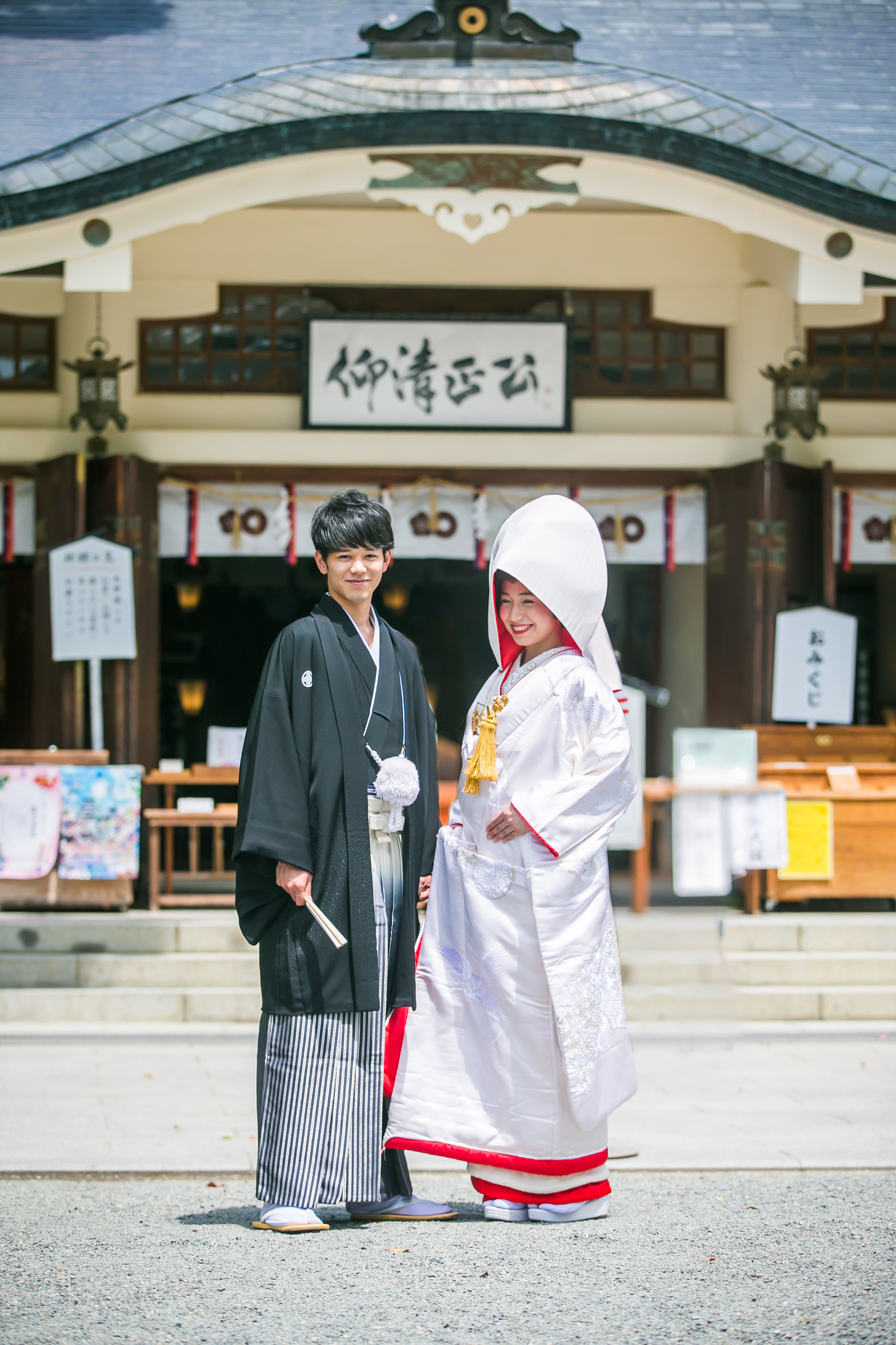 結婚式を諦めず、お二人のみでも可能な神社挙式プラン