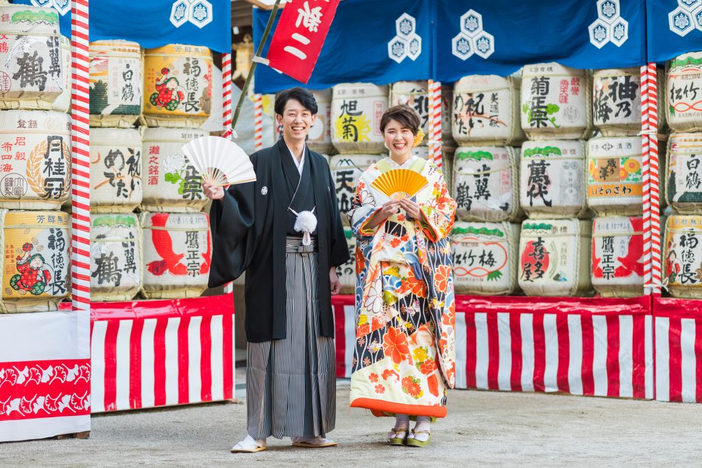 JUNO　神社婚　和装婚　色打掛