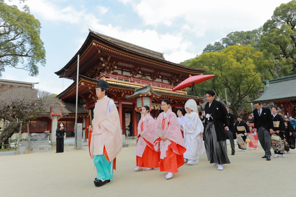 【JUNO神社婚　太宰府天満宮フェア限定3組様 】衣裳差額50％OFFなどの特典あり！