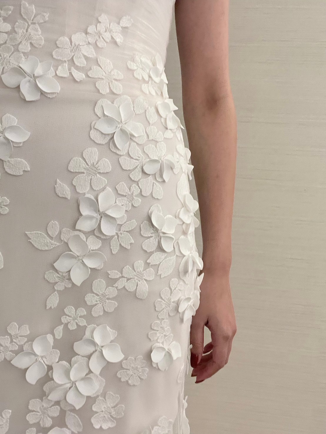 Dress　03-20803　weddingdress wedding dress ウェディングドレス INES DI SANTO　イネスディサント　マーメイド　マーメイドドレス　フラワーモチーフ
