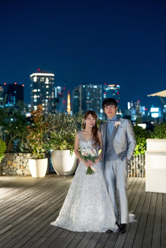【Wedding Report】Central Terrace TOKYOで叶える天空のウエディング