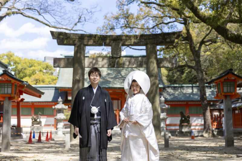 【Wedding Report】思い出の住吉神社で叶える結婚式