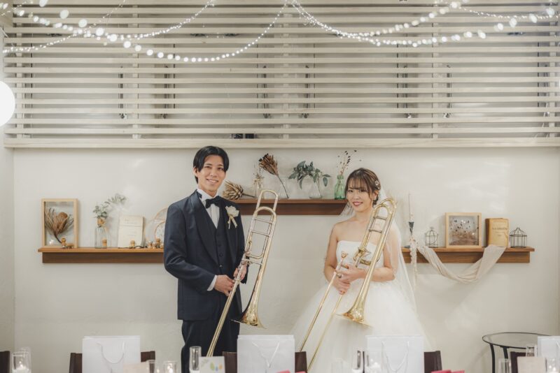 【Wedding Report】秋晴れの下で紡がれた、おふたりらしいWedding party