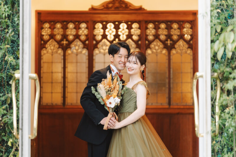 【Photo Wedding Report】おふたりの想い溢れる会場での前撮り～アニバーサリーアン恵比寿～