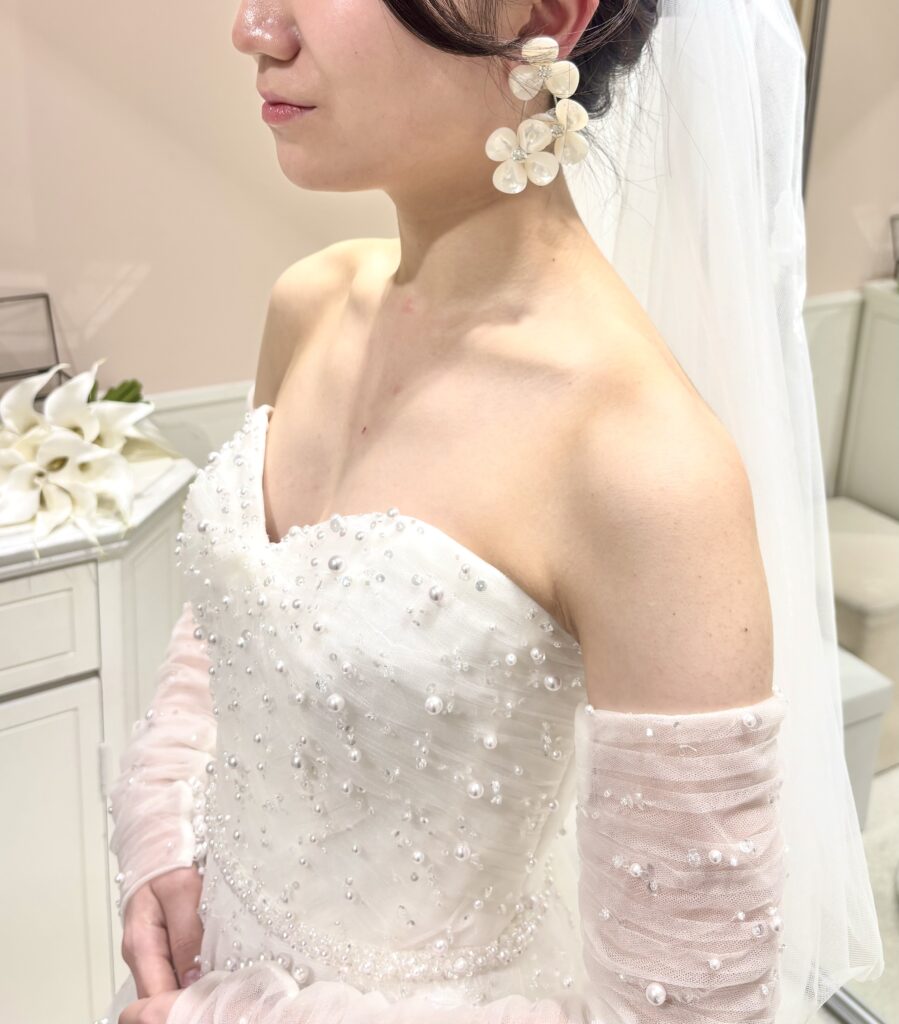 INES DI SANTO イネス・ディ・サント PEARL パール　ウェディングドレス　Wedding Dress JUNO ジュノ