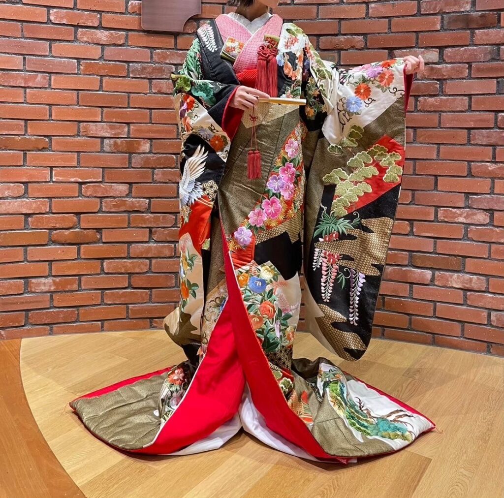 色打掛　和装　和装コーディネート　Japanese Wedding　JUNO　ジュノ