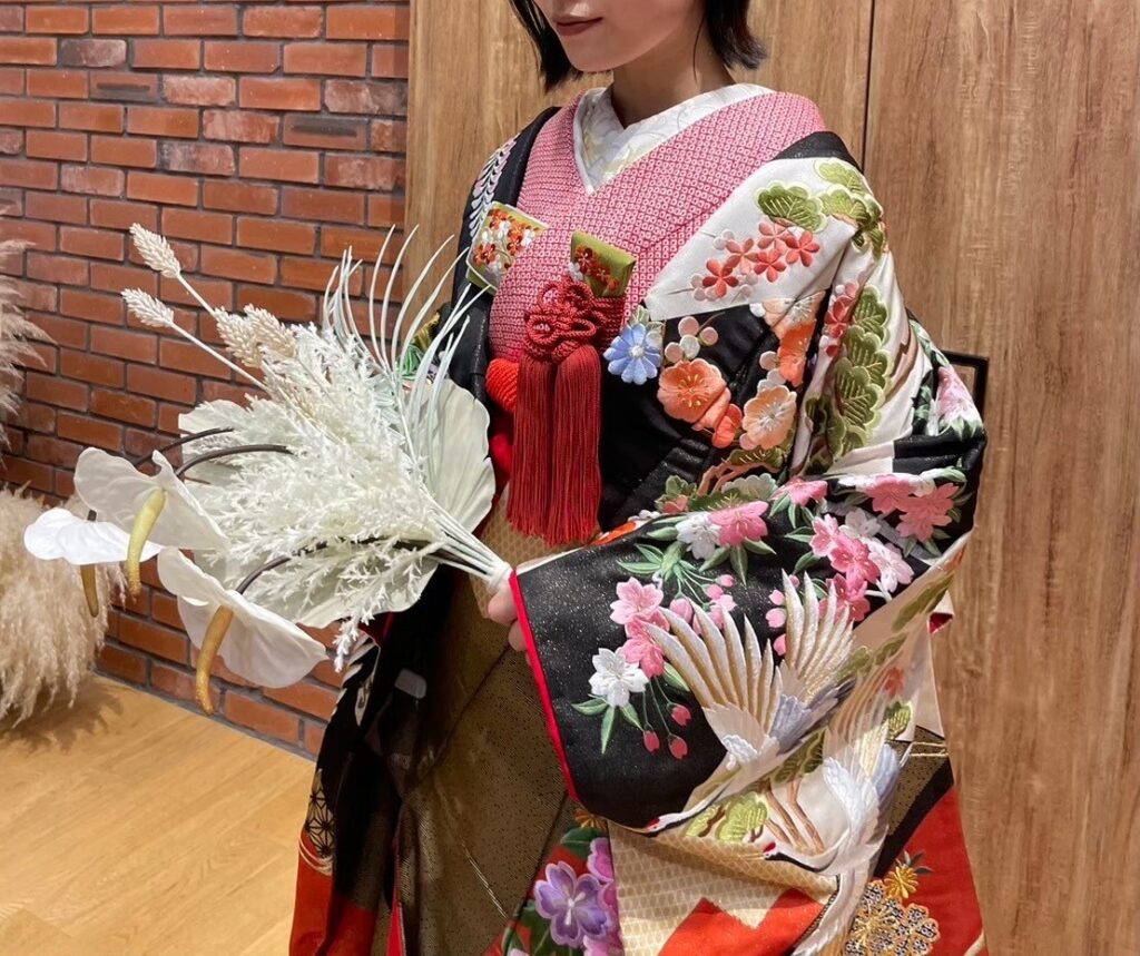 色打掛　和装　和装コーディネート　Japanese Wedding　JUNO　ジュノ