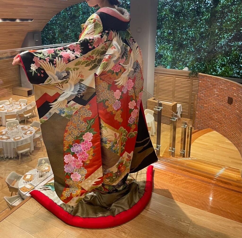色打掛　和装　和装コーディネート　Japanese Wedding　JUNO　ジュノ