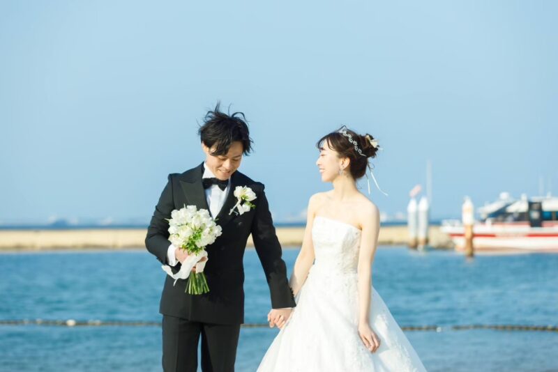 【Wedding Report】オーシャン＆リゾートマリゾンでの前撮り