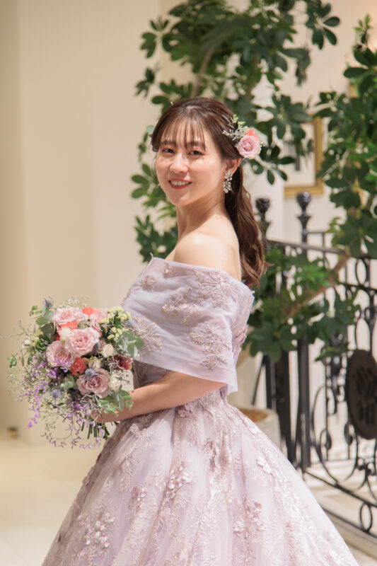 【Wedding Report】姉が纏った特別な1着 =esum(エスム)の”HANNA(ハンナ)”=