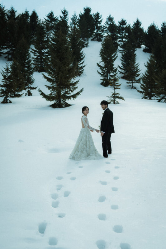 【Photo Wedding Report】冬のモエレ沼公園で叶えるロケーションフォト