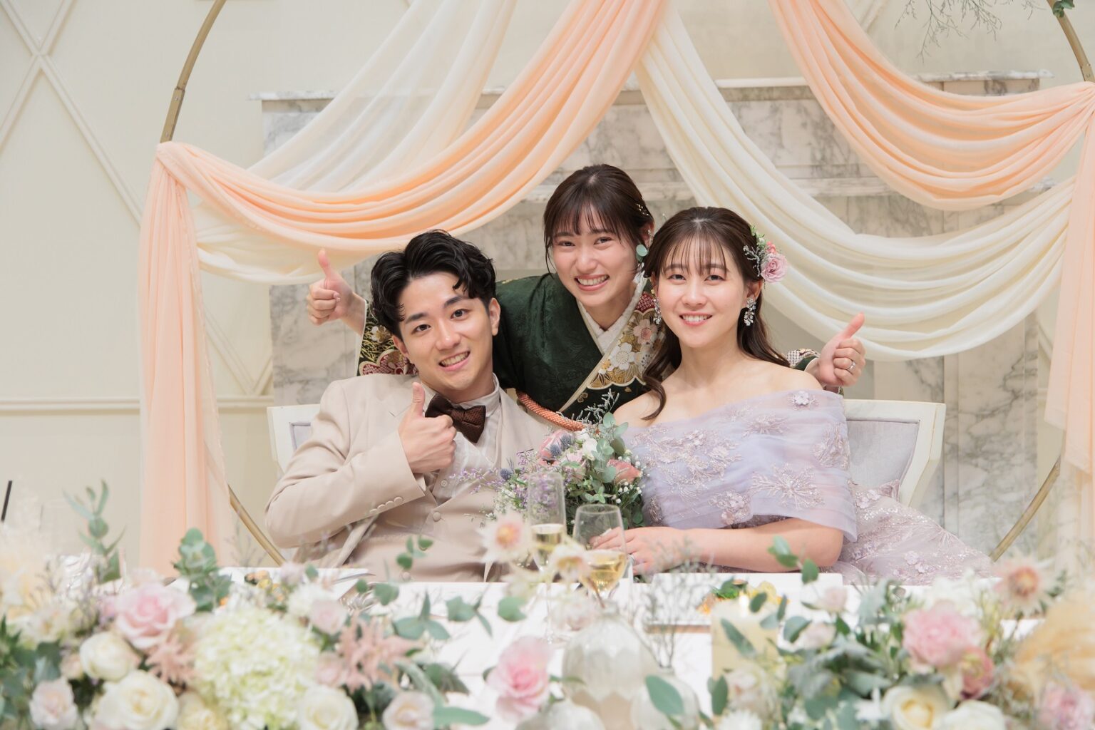 【Wedding Report】姉が纏った特別な1着 =esum(エスム)の”HANNA(ハンナ)”=