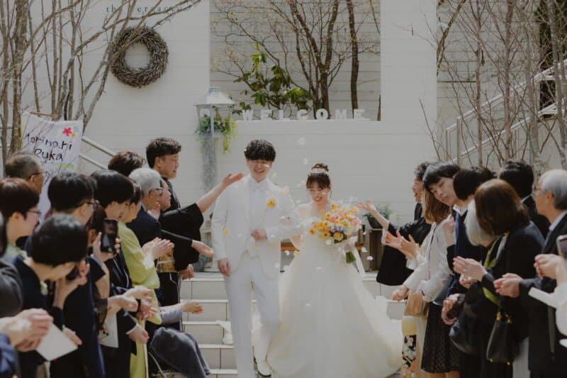 【Wedding Report】光と緑に祝福されたWedding Day
