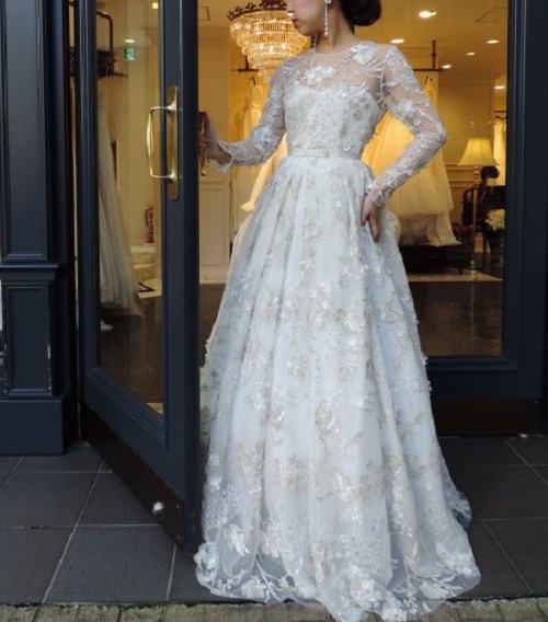 NAEEN KHAN ナイームカーン JUNO Wedding dress color dress ジュノ　ウエディングドレス　カラードレス　ドレス　ウエディング