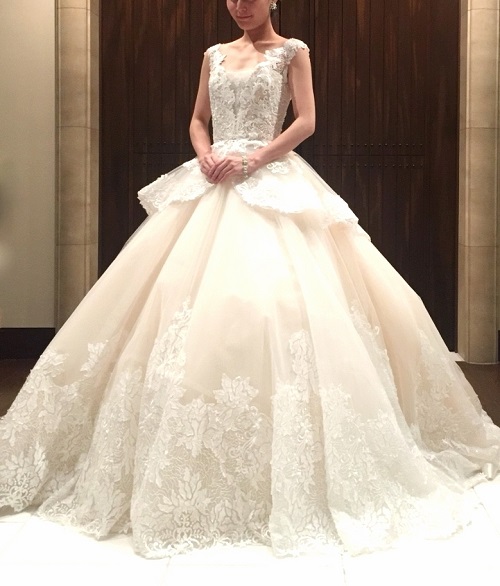 INES DI SANTO イネスディサント　JUNO ジュノ　wedding dress weddingdress colordress ウエディング　ドレス　カラードレス