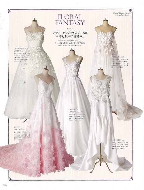 VOGUE WEDDING dress JUNO color dress NAEEM KKHAN ジュノ　ナイームカーン